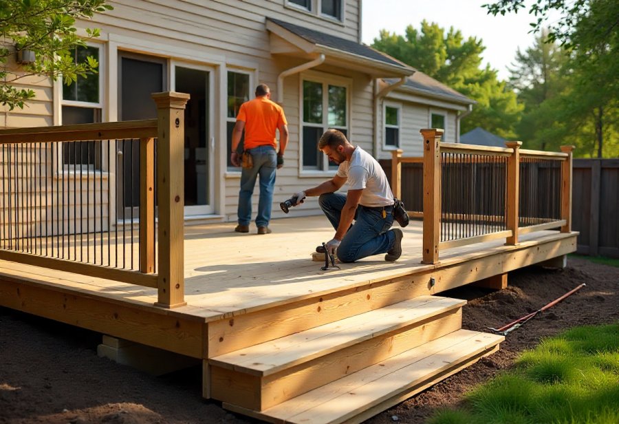 Transform Your Outdoors with a Stunning Custom Deck